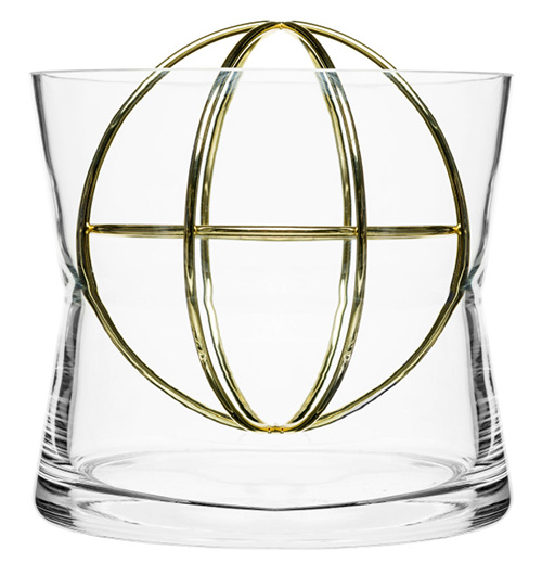  - Sphere Vase, Large - Guld