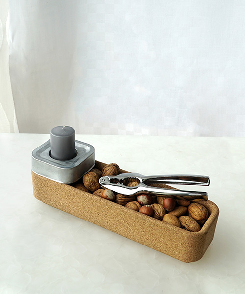  - Stumpastaken ettan m korkskål, nötknäppare & ljus