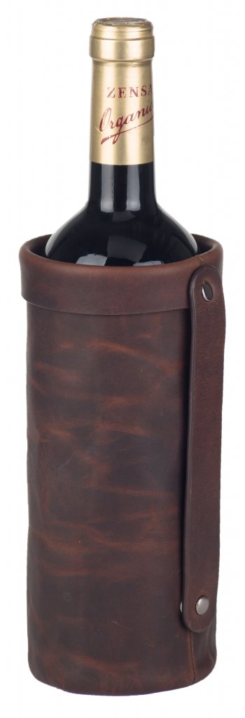  - Brännö Vinväska Skinn Singel Brun