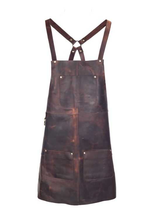  - Brännö Förkläde skinn Brun