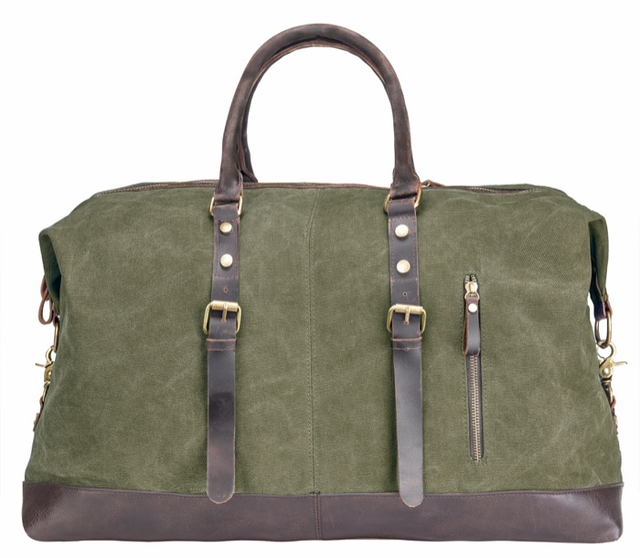  - Sandhamn Weekendbag  Olivgrön