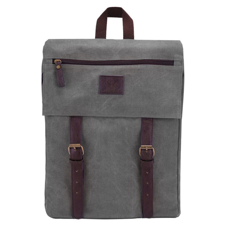  - Sandhamn ryggsäck canvas Grå