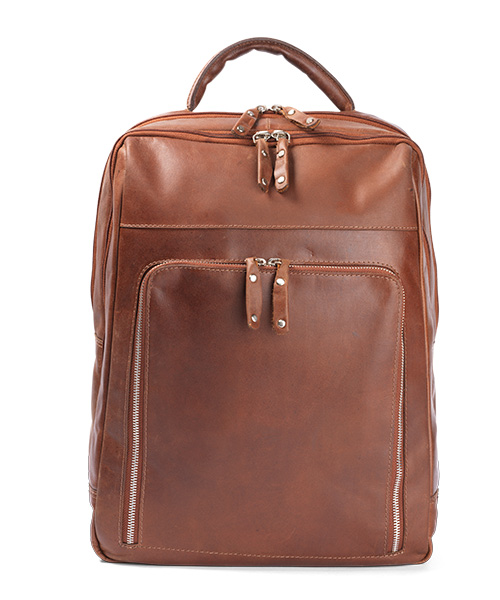  - Cab Florens Datorryggsäck 15.6“ Cognac