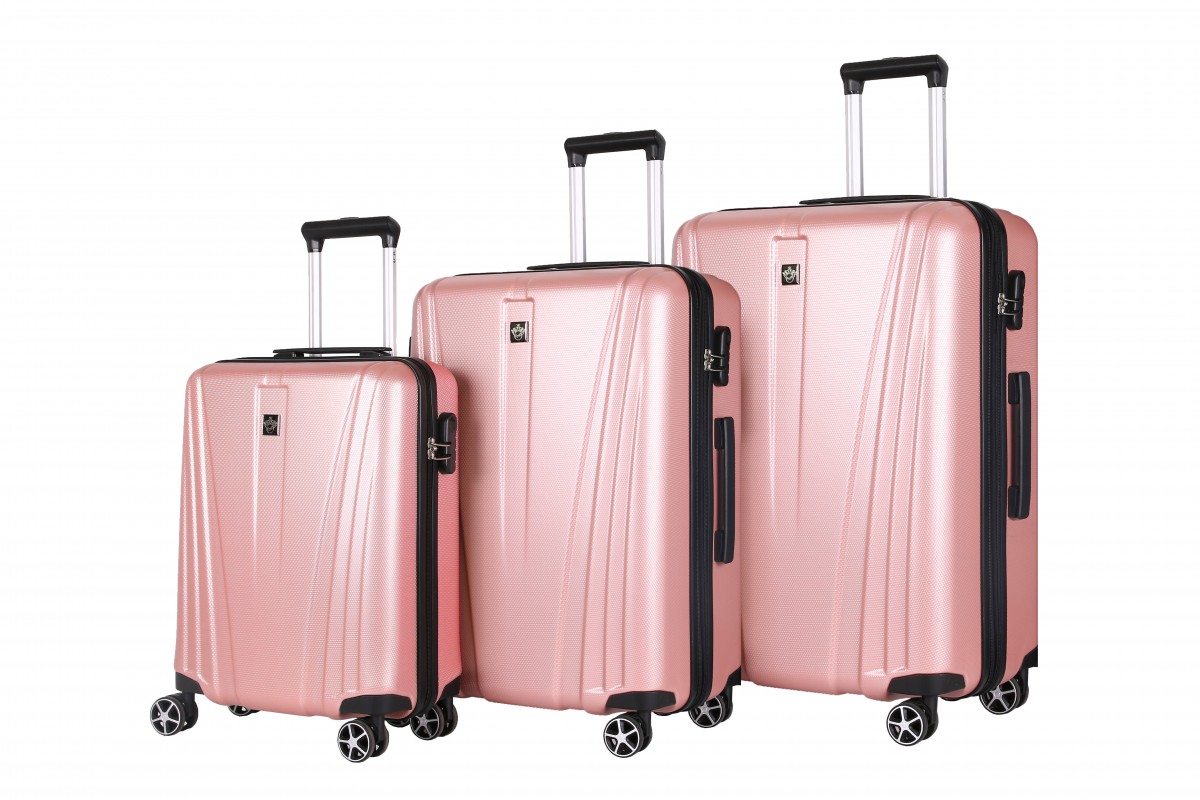  - Århus Trolley set  ABS 55/68/77 Rose Champange