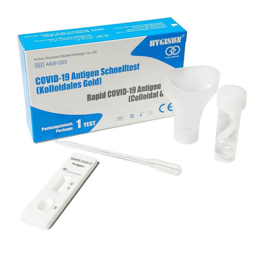  - HYGISUN® COVID-19 TEST (SALIVTEST) 20 pack