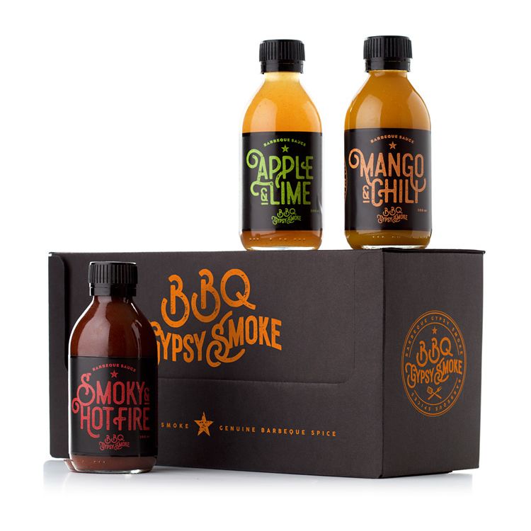  - BBQ Gypsy Smoke 3 - pack barbeque sauce