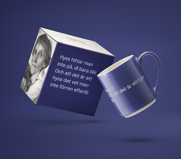 Företagsjulklappar - Astrid Lindgren mugg "Hyss hittar man inte på"