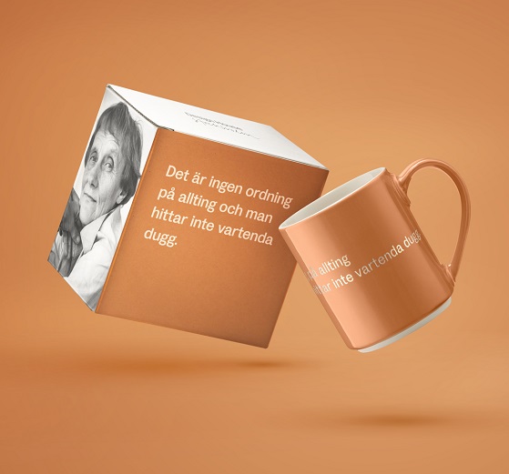 Företagsjulklappar - Astrid Lindgren mugg "Det är ingen ordning"