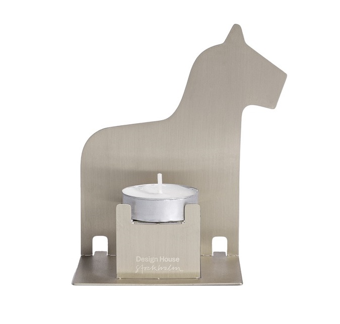  - Pop-Up Candleholder Dalahäst Rostfritt stål