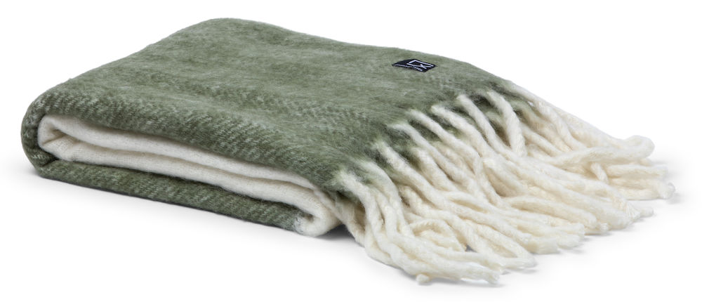  - Kosta Linnewäfveri Pläd Wool/Acrylic grön