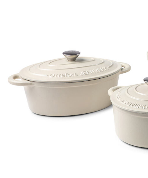  - Orrefors Jernverk Gjutjärnsgryta 3,5 l Offwhite