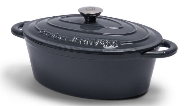  - Orrefors Jernverk Gjutjärnsgryta 3,5 l Grå