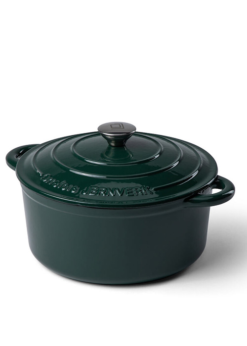  - Orrefors Jernverk Gjutjärnsgryta 5 l mörkgrön