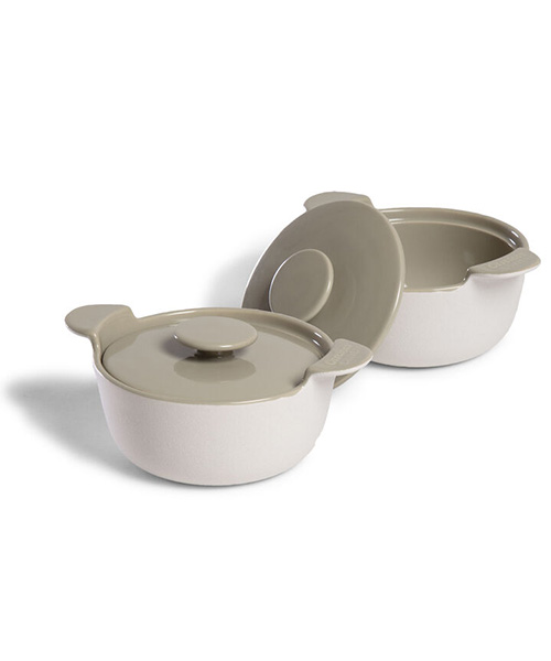  - Orrefors Jernverk Minigryta 2-pack Vit