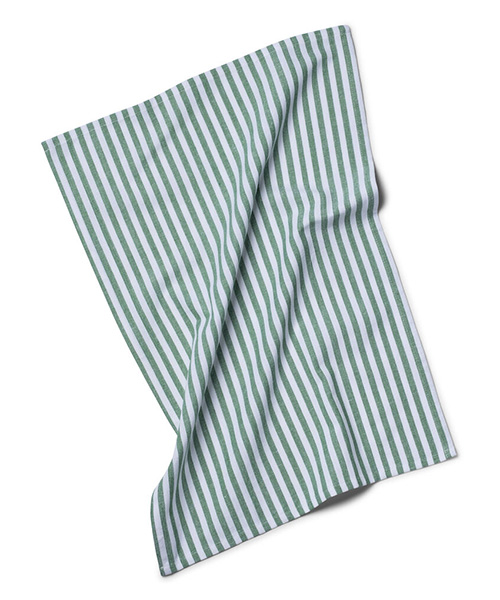  - Kökshandduk Rand Återvunnen grön