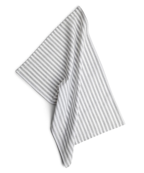  - Kökshandduk Rand Återvunnen grå