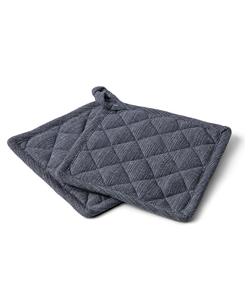  -   Eliza Grytlapp Återvunnen 2-pack  mörkgrå