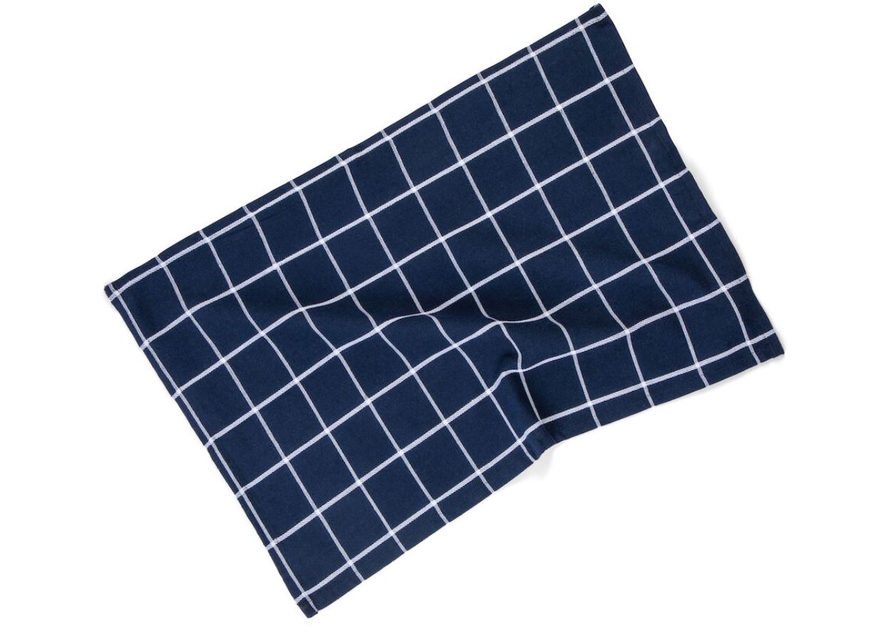  -  Kökshandduk Sandbogen Återvunnen marin