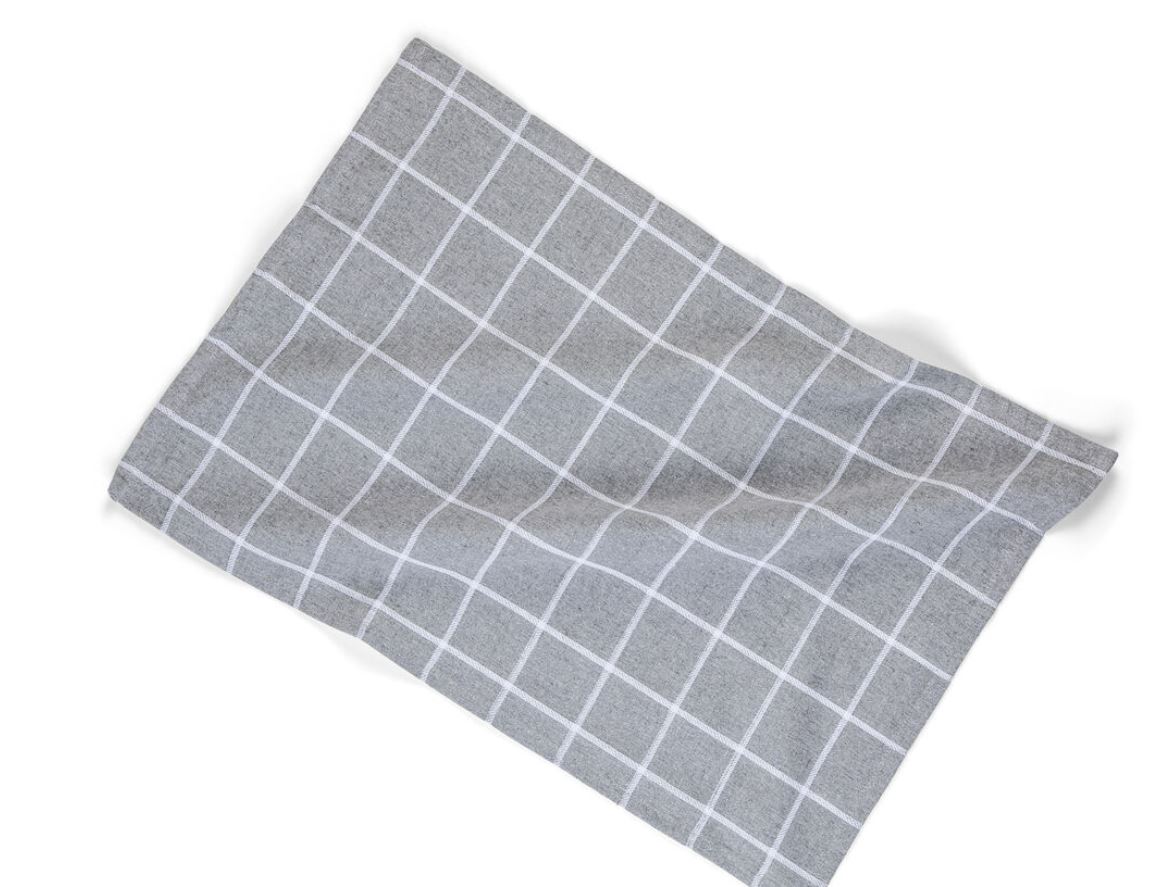  -  Kökshandduk Sandbogen Återvunnen grå