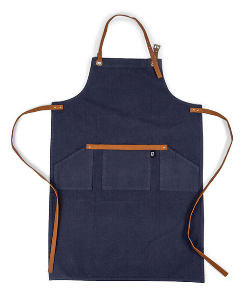  - Kosta Linnewäfveri Förkläde - Marin
