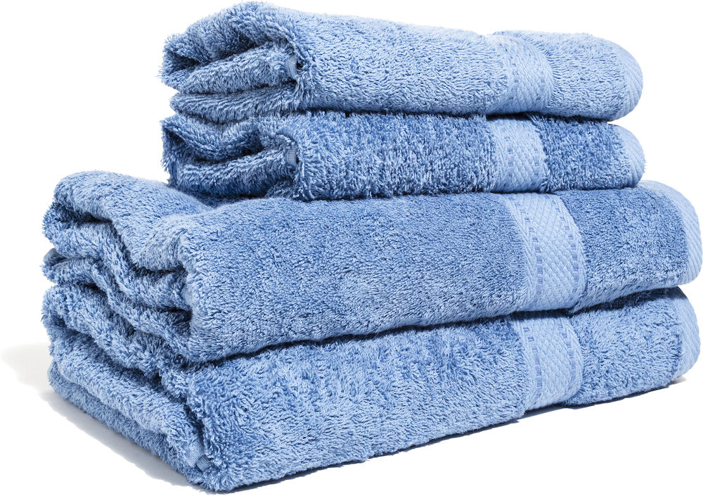  - Frottéset Kungshamn 550g Fair Trade Duvblå