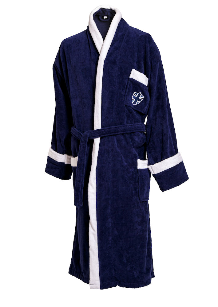  - LNV Velour Robe  S/M marin