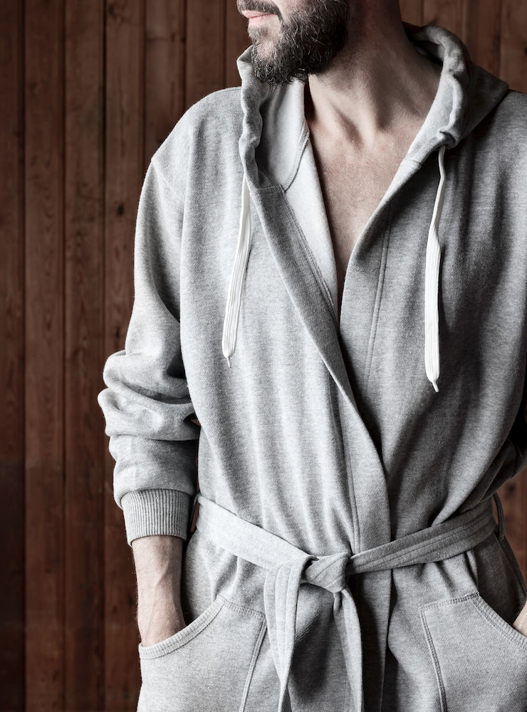  - Kosta Linnewäfveri Badrock College XXL Grafitgrå