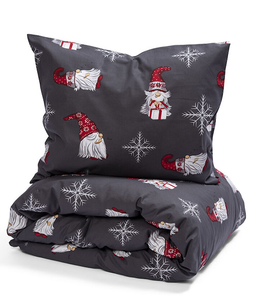  - Kosta Linnewäfveri Arvid 2-dels bäddset - Grå