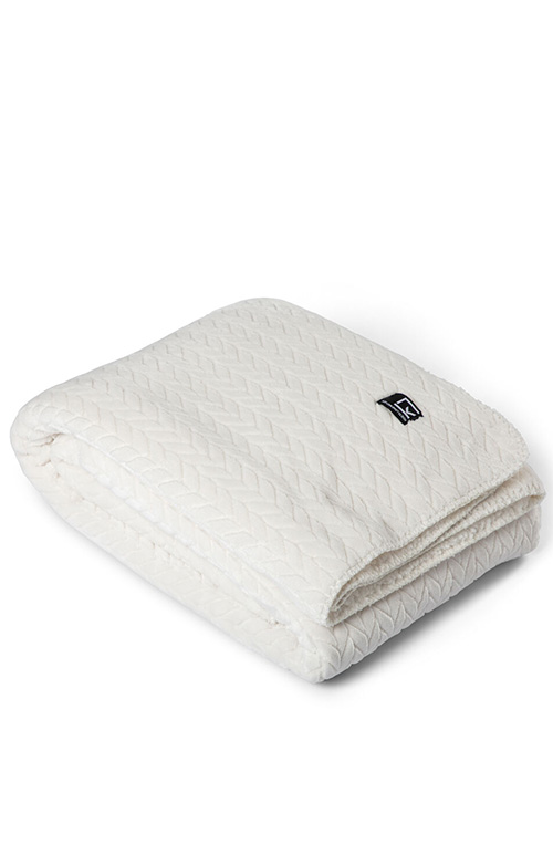  - Kosta Linnewäfveri Sherpapläd Smeviken - Beige