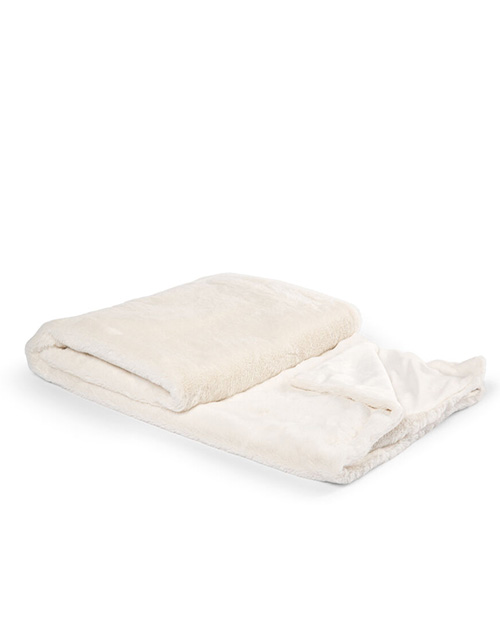  - Fuskpälspläd Nordby Krämvit