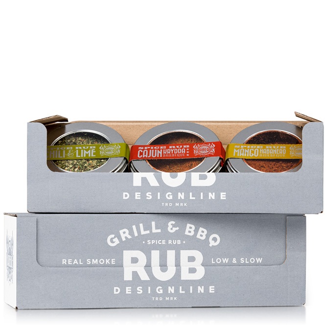  - BBQ Gypsy Smoke 3-pack Spice rub i plåtburkar