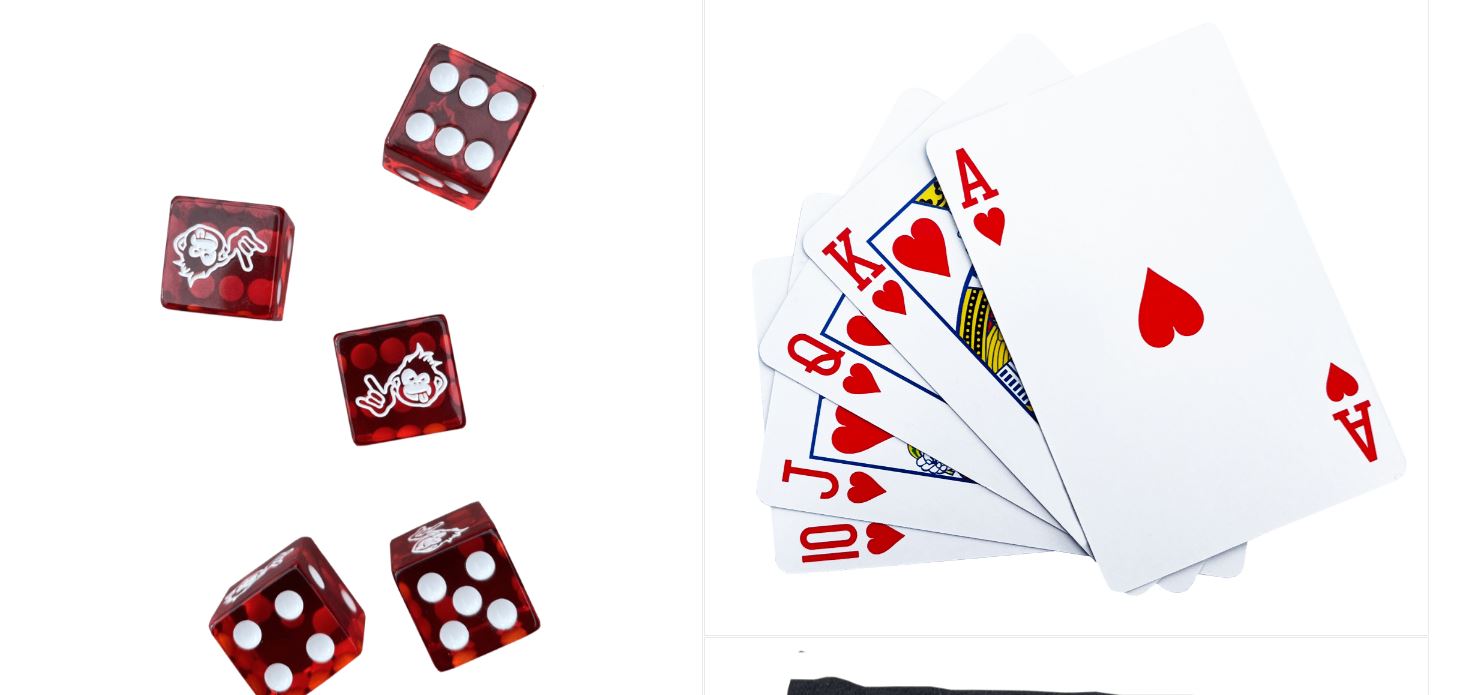  - D-VEGAS cards & dice