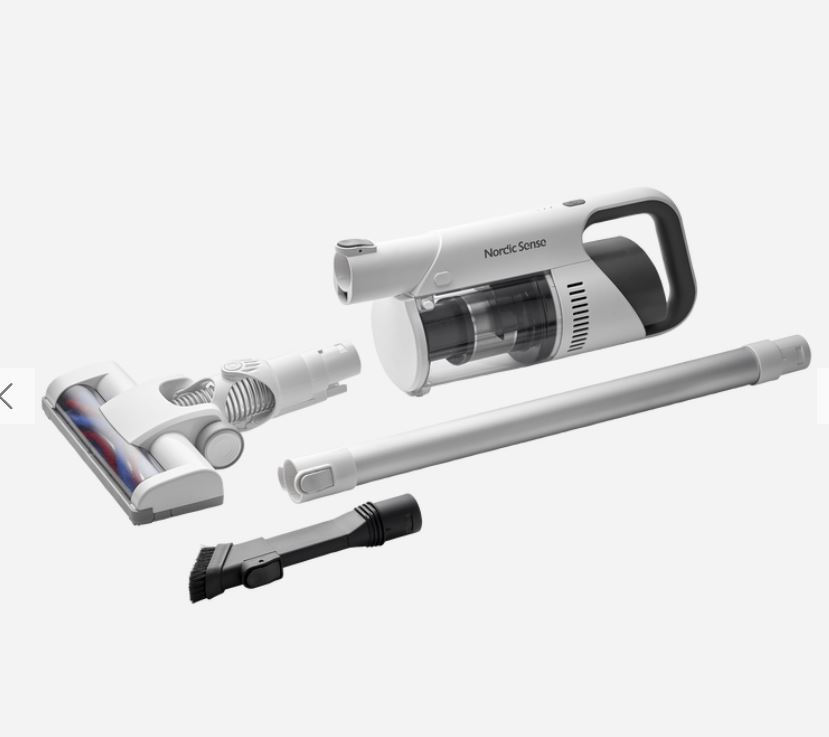  - Nordic Sense Hand- och Skaftdammsugare Vit