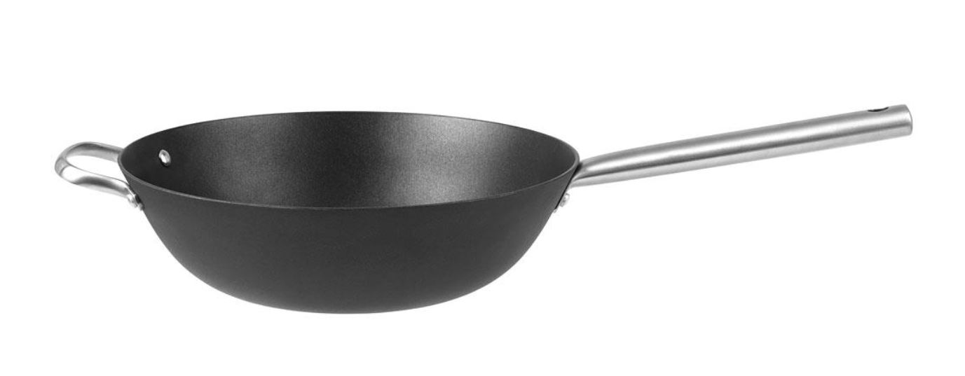  - Pillivuyt Gourmet Garonne Wok lättviktsgjutjärn Dia 30 cm 3