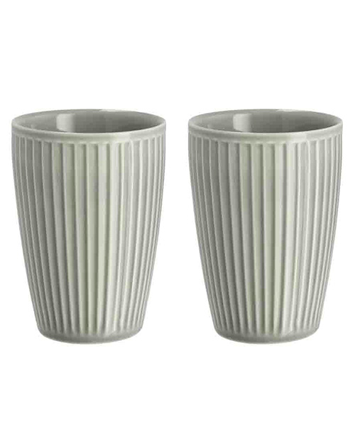  - Pillivuyt Plissé Termomugg 2-pack - Artic Ice