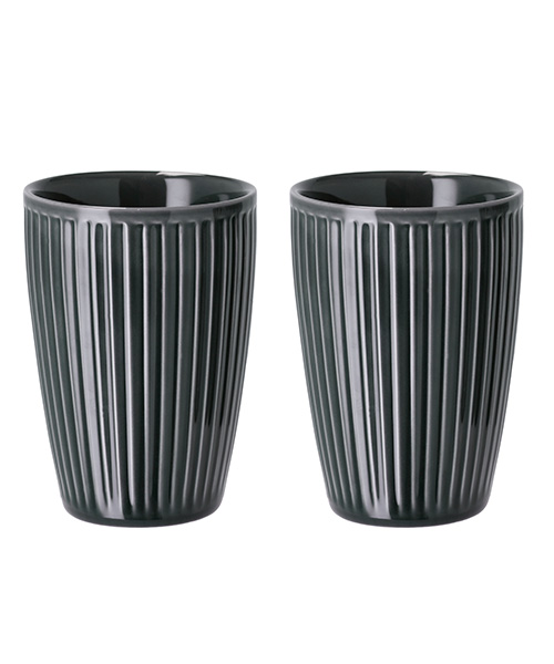  - Pillivuyt Plissé Termomugg 2-pack - Midnight Blue