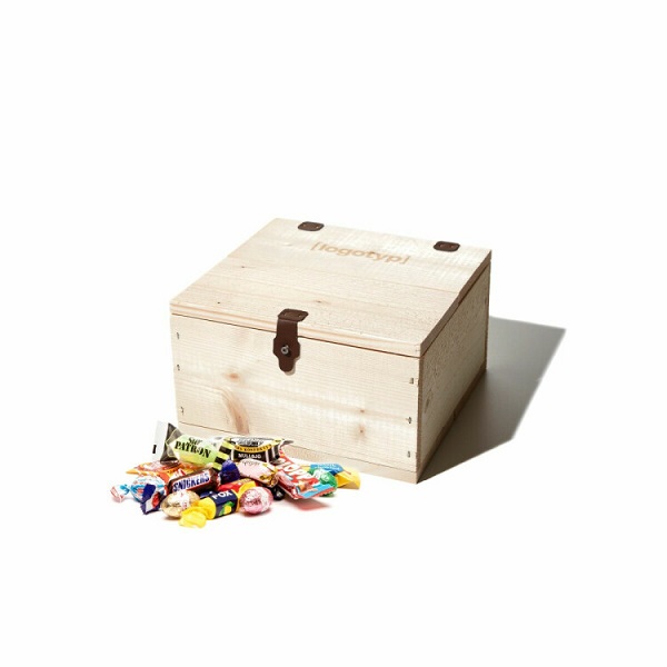  - Trälåda Liten Pralinmix 1 kg