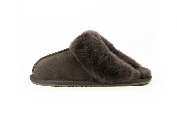  - Fårskinnstofflor från Ylleverket – Brun M/L