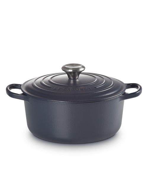  - Rund Gjutjärnsgryta 4,2 liter - Navy