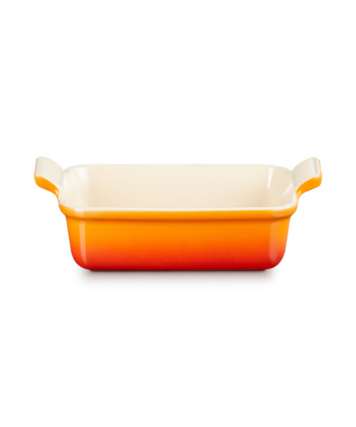  - Le Creuset  Heritage rektangulär ugnsform 19 cm Volcanic