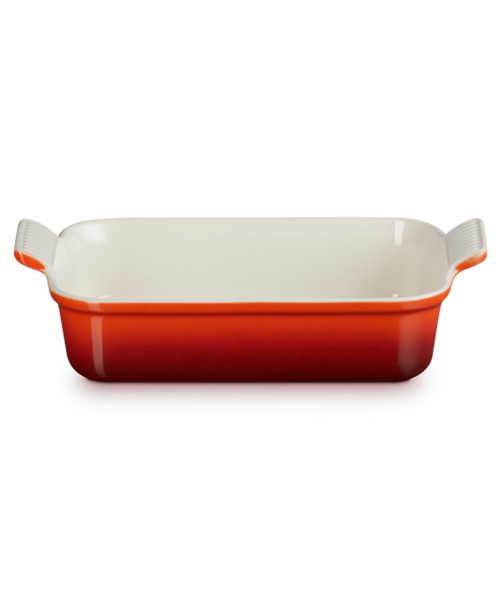  - Le Creuset  Heritage rektangulär ugnsform 26 cm Cerise