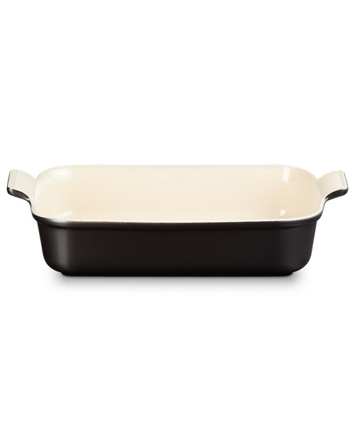  - Le Creuset  Heritage rektangulär ugnsform 32cm Black