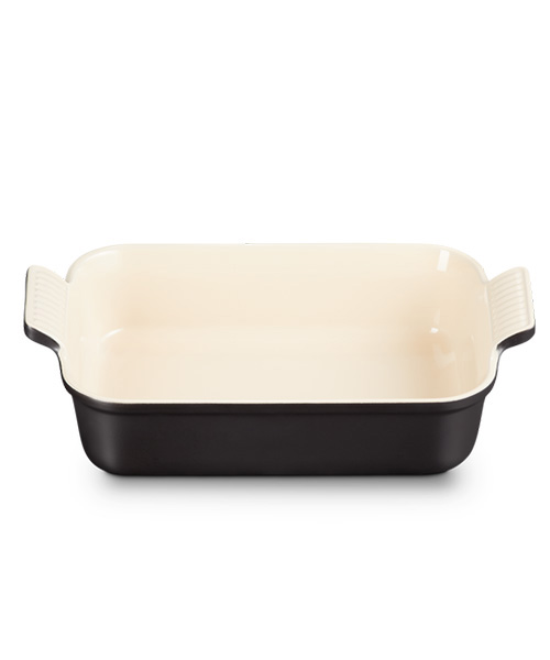  - Le Creuset  Heritage rektangulär ugnsform 26 cm Black