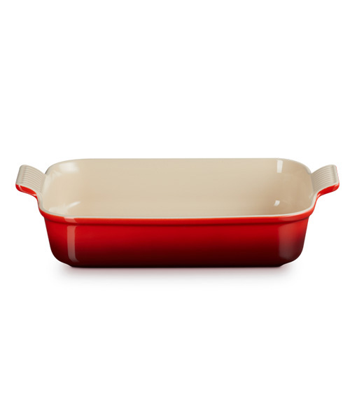  - Le Creuset Heritage rektangulär ugnsform 32cm Cerise