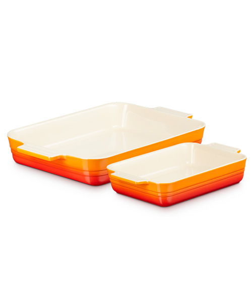  - Rektangulärt fatset stengods - Volcanic