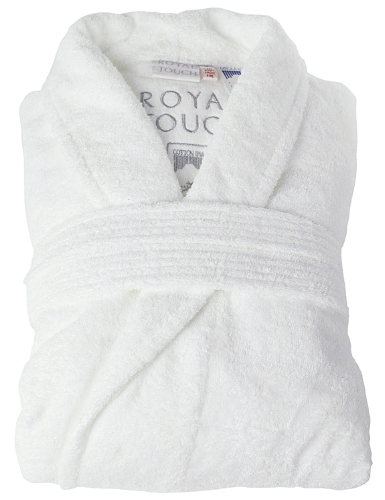  - Morgonrock ROYAL TOUCH White