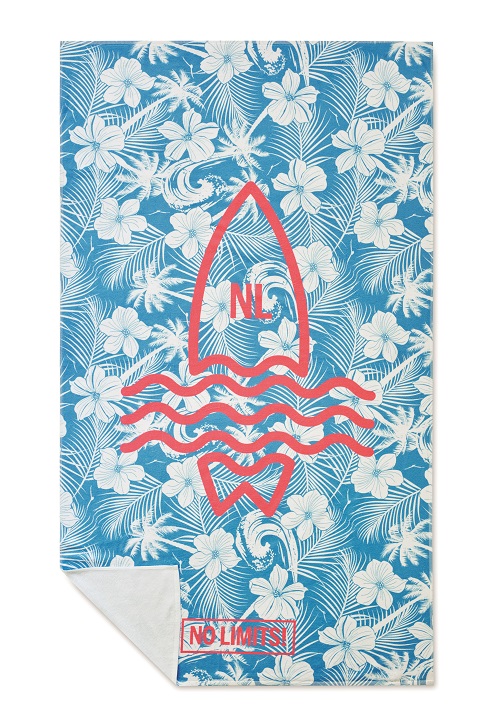  - Full colour beach towel No Limit