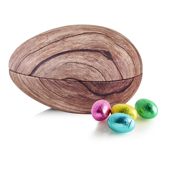  - Metallägg - Trä 275 g. Pralinägg