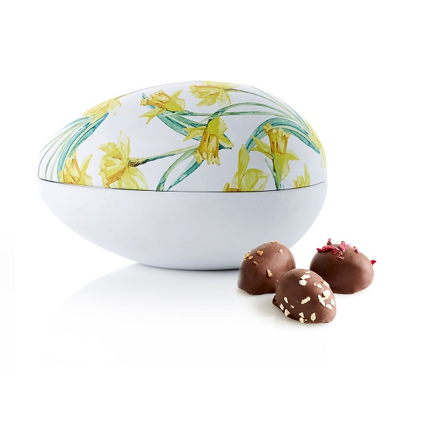  - Metallägg - Påsklilja 170 g. Ekologiska marsipanägg