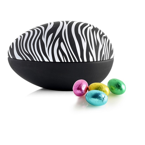  - Metallägg - Zebra 275 g. Pralinägg